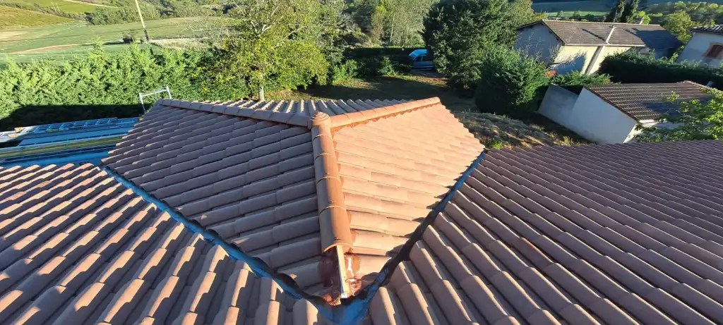 couverture et mise en place tuiles