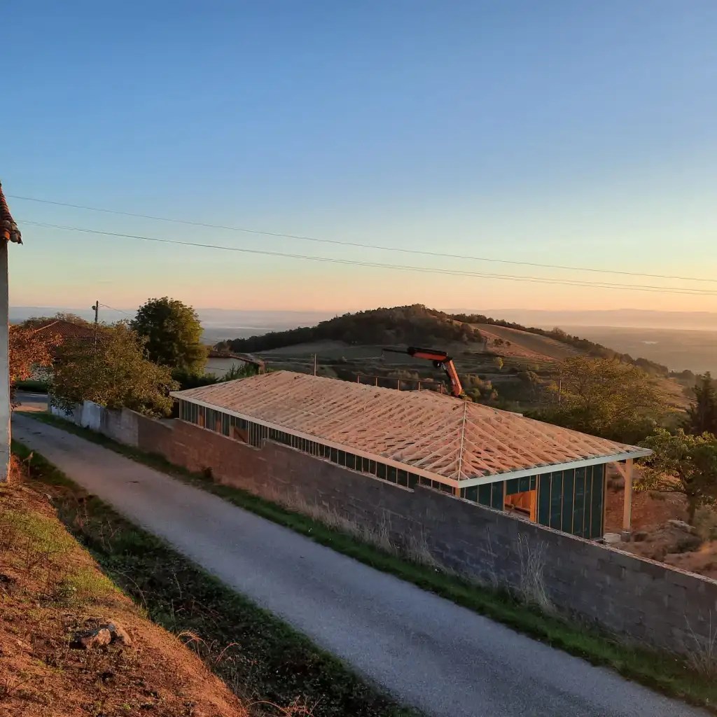 mise en place fermette 