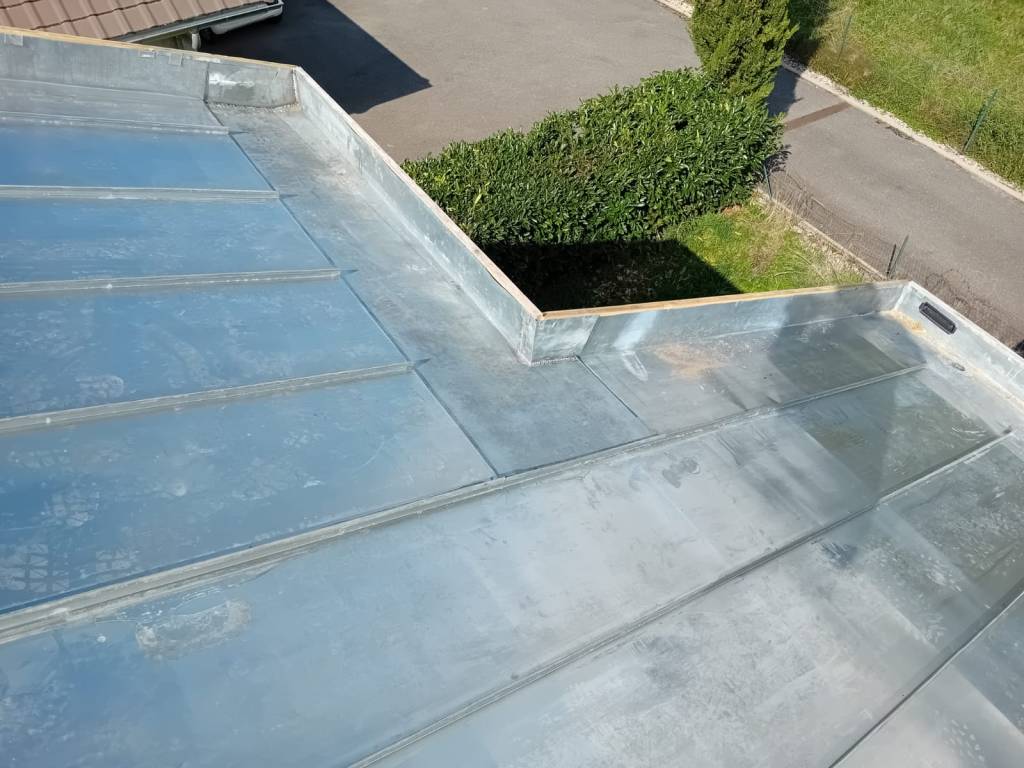 Réalisation de cheneaux encaissés en toiture