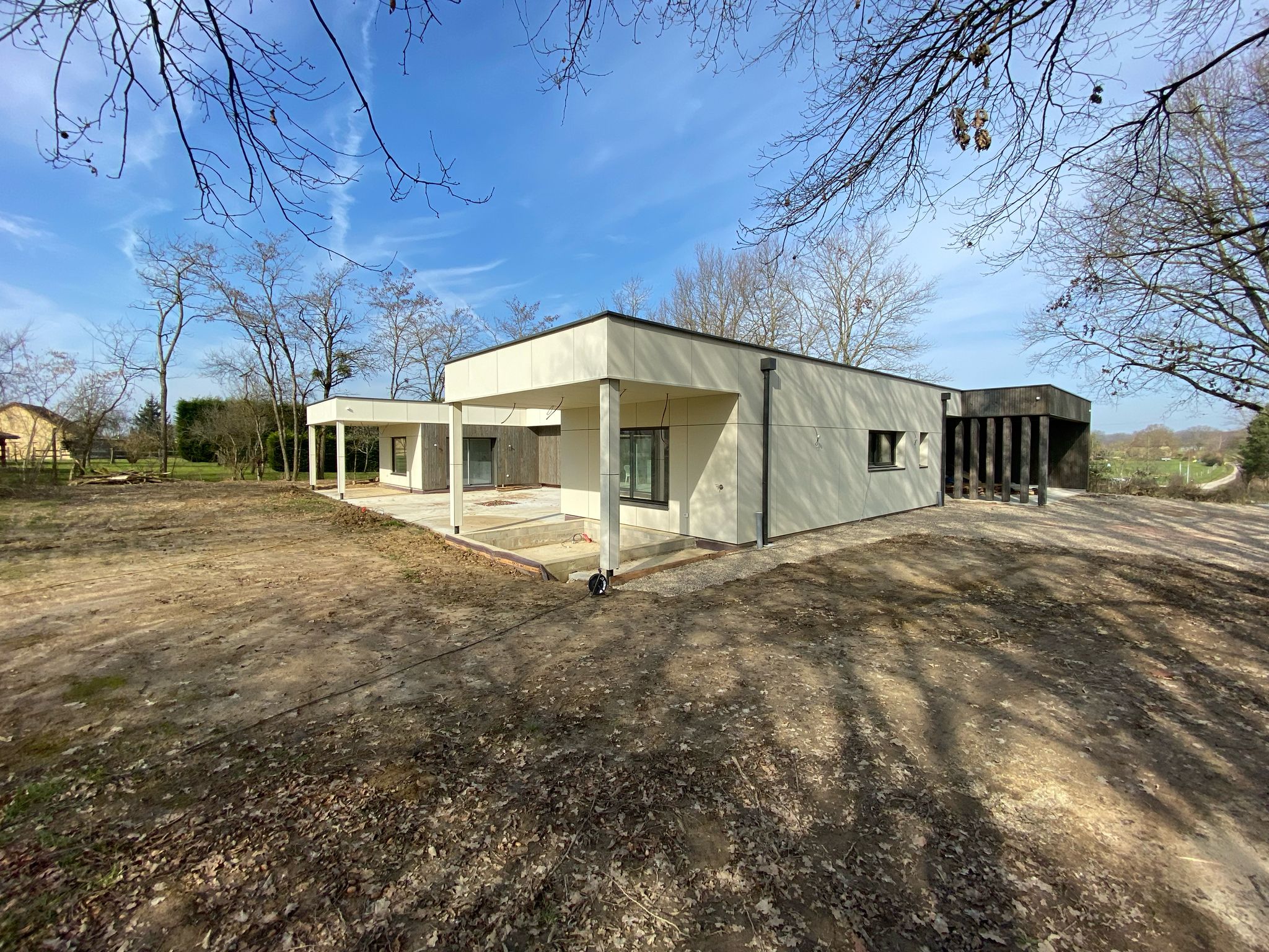 Finition de façades à St Usuge